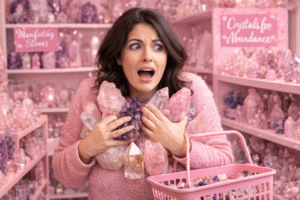 How to Manifest Money When You’re in Debt and Panic-Buying Crystals